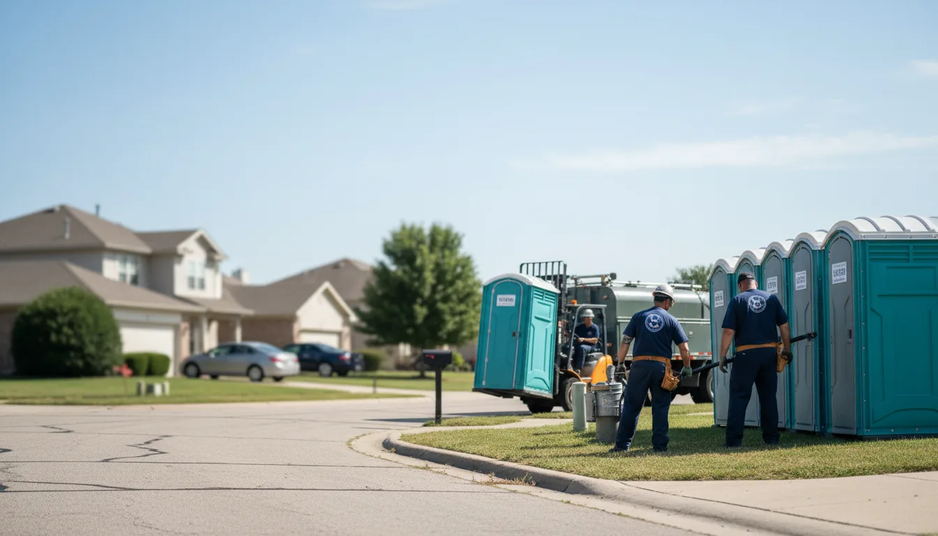 Porta Potty Rental in California near me